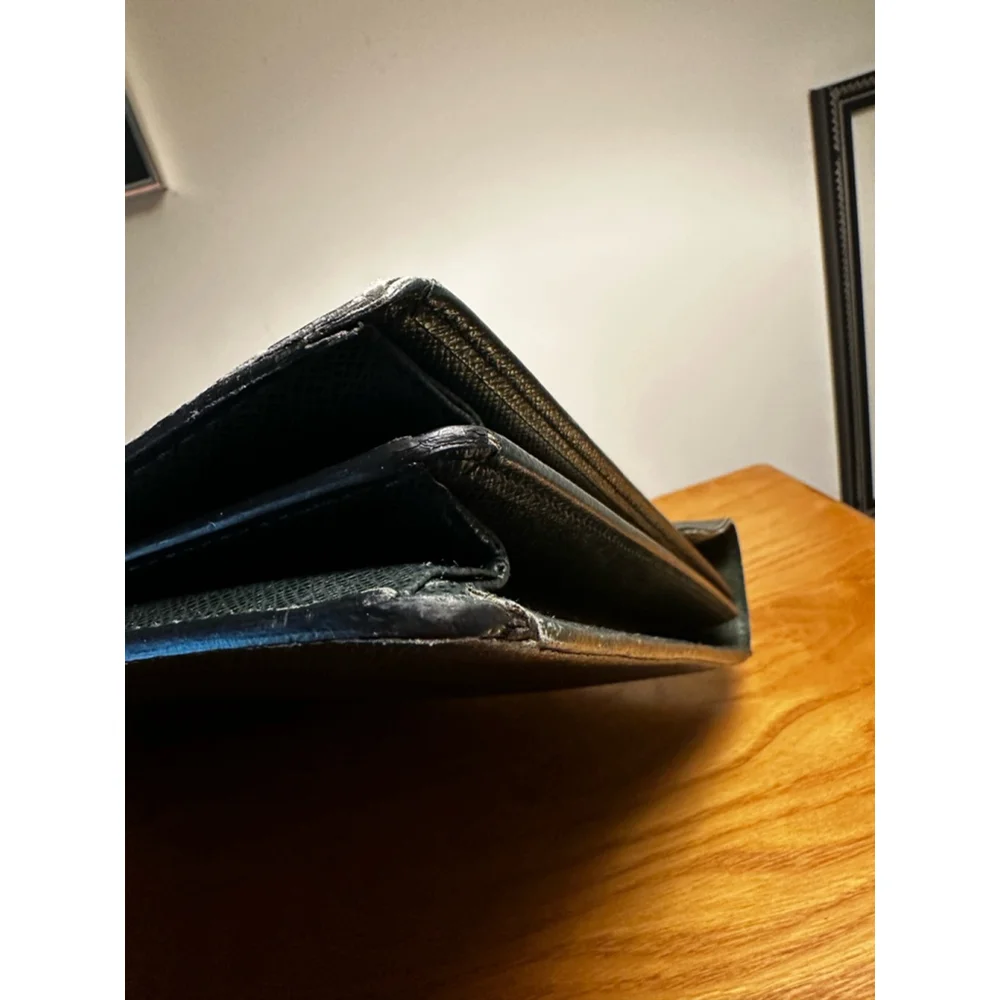 Louis Vuitton Dark Green Taiga Leather Briefcase